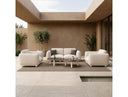 Palma - Outdoor Grey Olefin Fabric Sofa Set