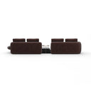 Overlap Right Bumper Sectional Dk Taupe