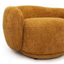 Andrew - Modern Orange Fabric Sofa Set