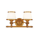 Flemish Brass Milton Bath And Vanity 15.5" by Hudson Valley