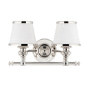Polished Nickel Milton Bath And Vanity 15.5" by Hudson Valley