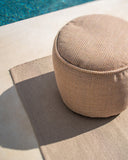 Marsala Donut Outdoor Pouf