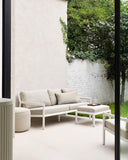Natural Donut Outdoor Pouf