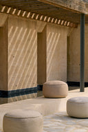 Marsala Donut Outdoor Pouf