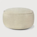 Natural Donut Outdoor Pouf