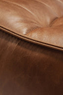 Leather Old Saddle N701 Modular Sofa