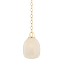 Aged Brass Enosburg Pendant 11" by Hudson Valley