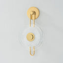 Aged Brass Keuka Park Wall Sconce 10" by Hudson Valley, view 5