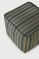 Blue Zahara Outdoor Pouf
