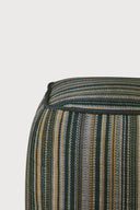 Blue Zahara Outdoor Pouf