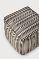 Gray Zahara Outdoor Pouf