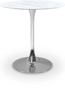 Holly 36" Counter Height Table - Chrome