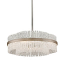 Silver Leaf Chime Chandelier 26.75" by Corbett Lighting, view 2