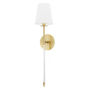 Aged Brass Niagara Wall Sconce 6" x 27.5" (2041-AGB) by Hudson Valley