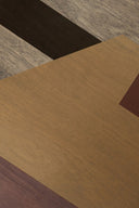 Dark Brown Angle Glass Tray by Ethnicraft, view 4