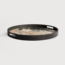 Dark Brown Organic Glass Tray 19" by Ethnicraft, view 2