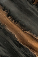 Dark Brown Organic Glass Tray 24.5" by Ethnicraft, view 4