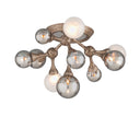Stria Gold Leaf Element Linear 26" by Corbett Lighting, view 2