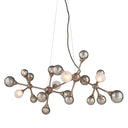 Stria Gold Leaf Element Semi Flush 22.75" by Corbett Lighting, view 3