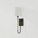 Aged Brass and Distressed Bronze Glenmont Wall Sconce 5.25" x 20.5" by Hudson Valley, view 2