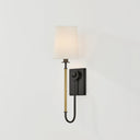 Aged Brass and Distressed Bronze Glenmont Wall Sconce 5.25" x 20.5" by Hudson Valley, view 4