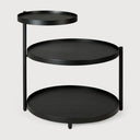 Swivel tray side table