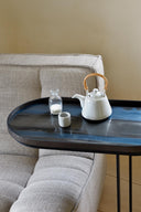 Oval Tray Side Table