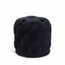 Harper Velvet Upholstered Stool - Black