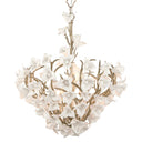 Stria Gold Leaf Lily Wall Sconce 12.5" by Corbett Lighting, view 2