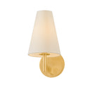 Vintage Gold Leaf Allaben Wall Sconce 6" by Hudson Valley