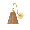 Aged Brass Ruthin Wall Sconce 7.75" by Hudson Valley