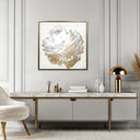 Gold and Light Floral White: Diamond Dust™