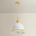 Aged Brass Briscoe Pendant 15" by Hudson Valley, view 5