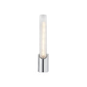 Polished Chrome Pylon Wall Sconce 2.75" x 13.75" by Hudson Valley