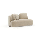Sasso Laf Loveseat - Oatmeal by Caracole, view 2
