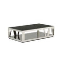 Elise Modern White Leatherette Dining Chair