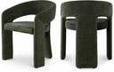 Rendition Fabric Upholstered Dining Chair - Green