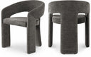 Rendition Fabric Upholstered Dining Chair - Grey