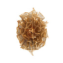 Gold Leaf Pulse Chandelier 45.5" by Corbett Lighting, view 8
