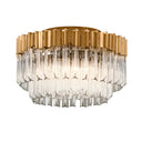 Gold Leaf Charisma Semi Flush 18" by Corbett Lighting