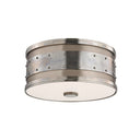 Historic Nickel Gaines Flush Mount 12" by Hudson Valley