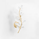 Vintage Gold Leaf Marabec Wall Sconce 10.75" by Hudson Valley, view 5