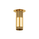 Aged Brass Dighton Flush Mount 4.75" by Hudson Valley