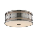 Historic Nickel Gaines Flush Mount 16" by Hudson Valley