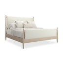 Unity Bed - King - Sun Drenched Oak, Lucent Bronze Metallic Metal, Fabric 21016-34CC-P by Caracole, view 2