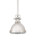 Polished Nickel Pelham Pendant 8" by Hudson Valley