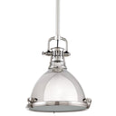 Polished Nickel Pelham Pendant 10.5" by Hudson Valley