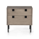 Carly 2 Drawer Nightstand