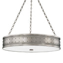 Historic Nickel Gaines Chandelier 30" by Hudson Valley