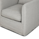 DADE OUTDOOR SLIPCOVER SWIVEL CHAIR